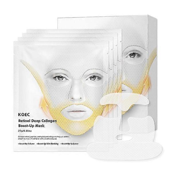 KOEC Deep Collagen Retinol Boost Up Mask 4 sheets/pack