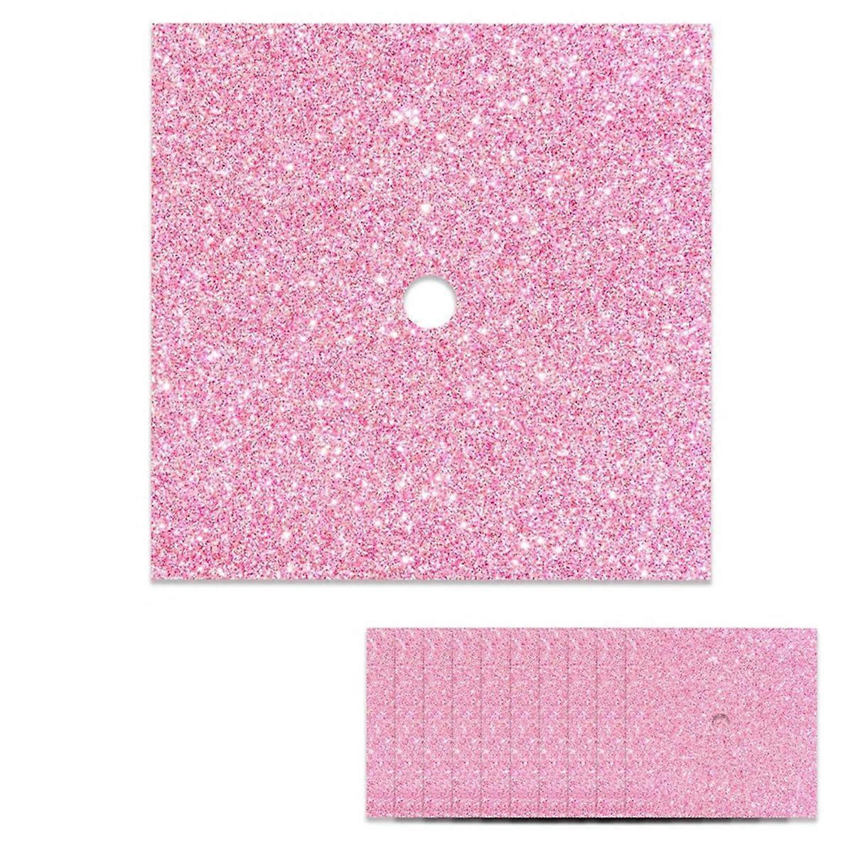 10 PCS Pink Glitter Cardstock Premium Construction-Paper