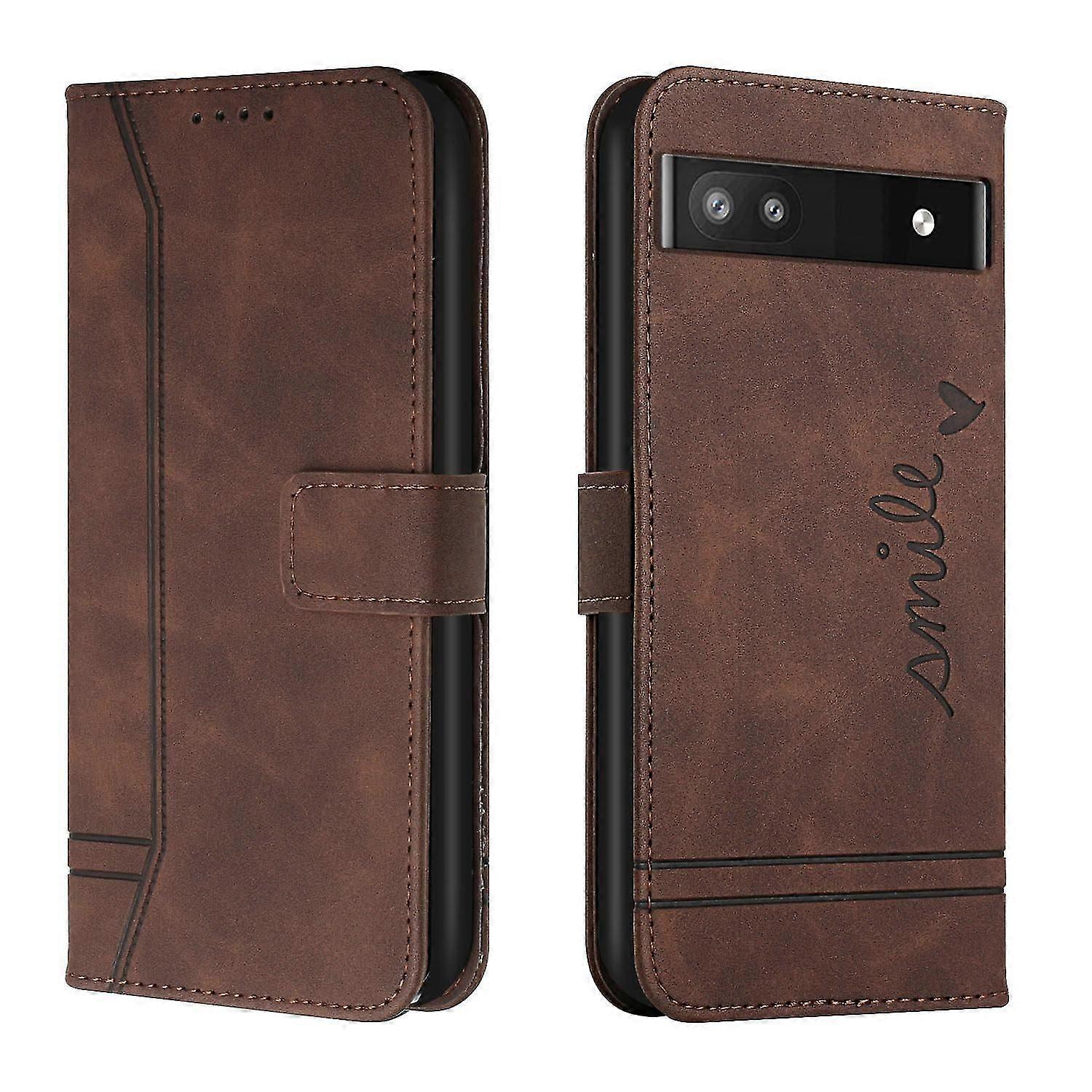 Leather Magnetic Closure Case with Flip Wallet Stand Function Cover for
