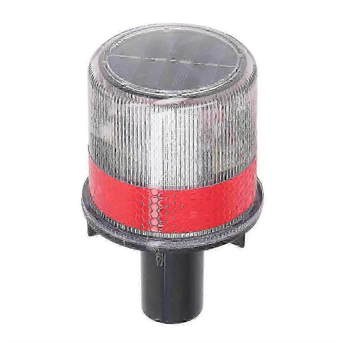 Boat Solar Powered LED Strobe Light PC Shell Reflective Waterproof hwy