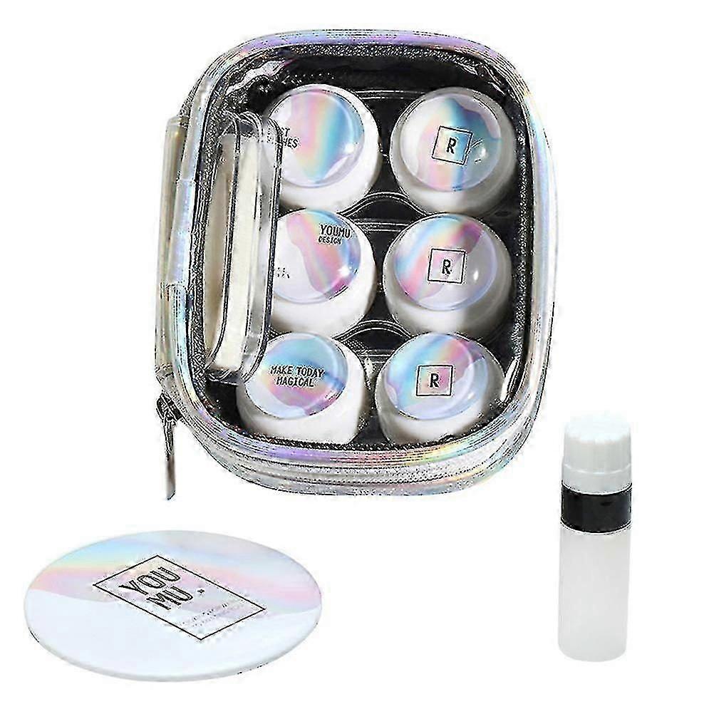 Portable Lens Case - Durable, Leak-Proof Contact Lens Holder for Travel - Stylish & User-F