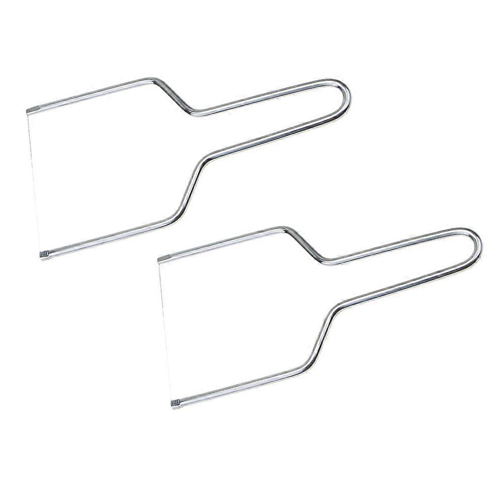 Cheese with Stainless Steel Wire for Kitchen Use Silver Efficient and Comfortable 2 Pcs