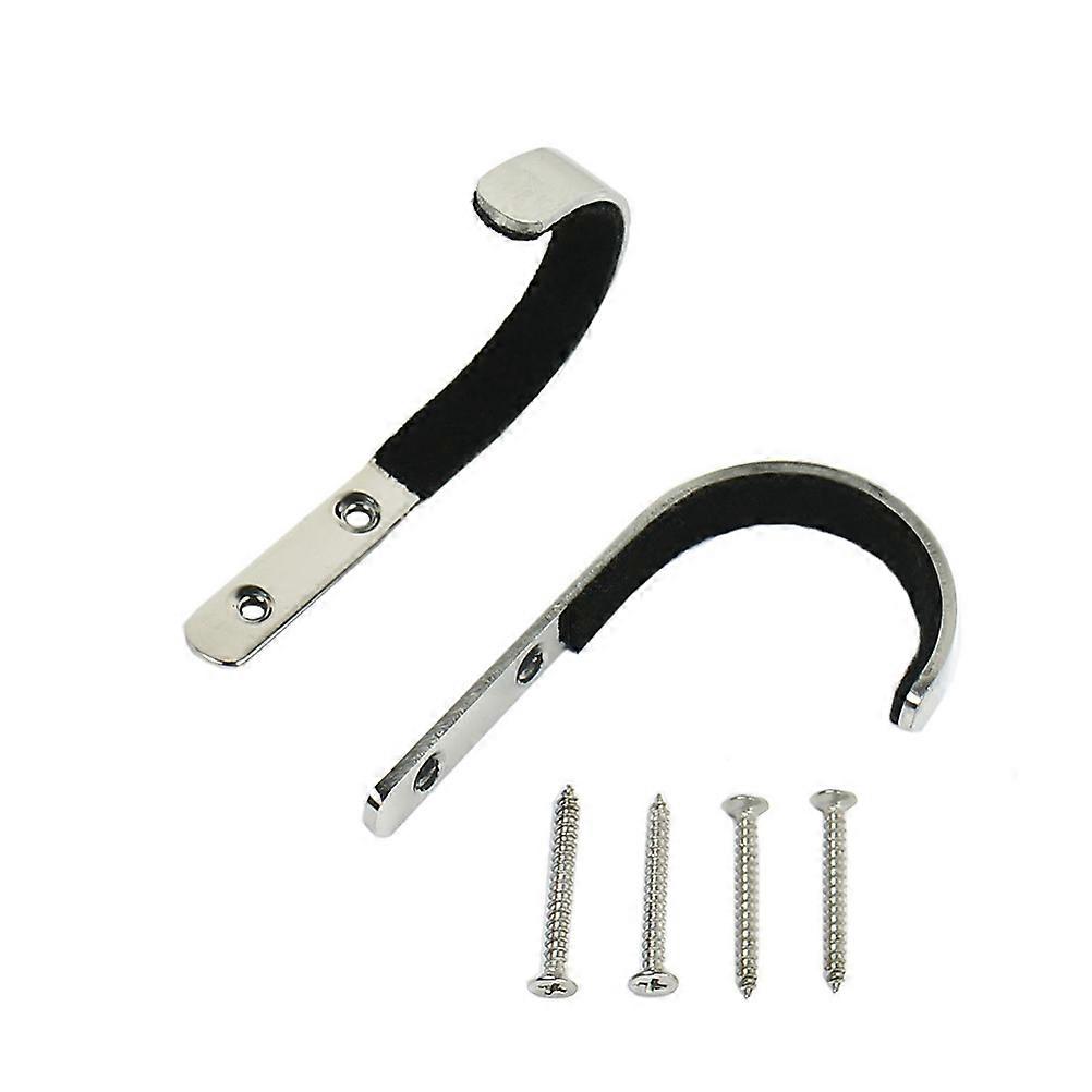 4PCS Stainless Steel Wall Mount Storage Rack Hanging Rack Tool Hangers