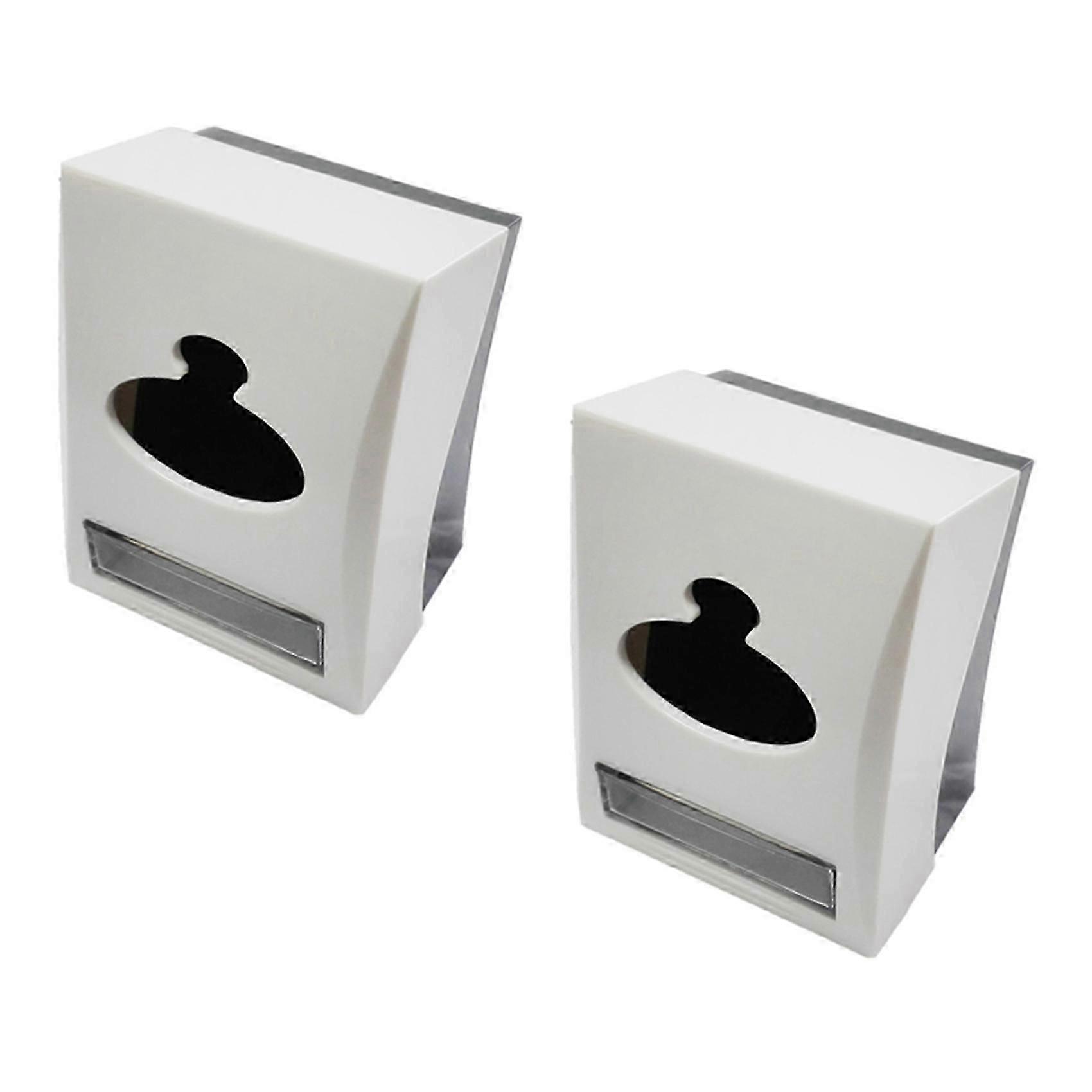 2PCS Restaurant Table Top Napkin & Toothpick Holder