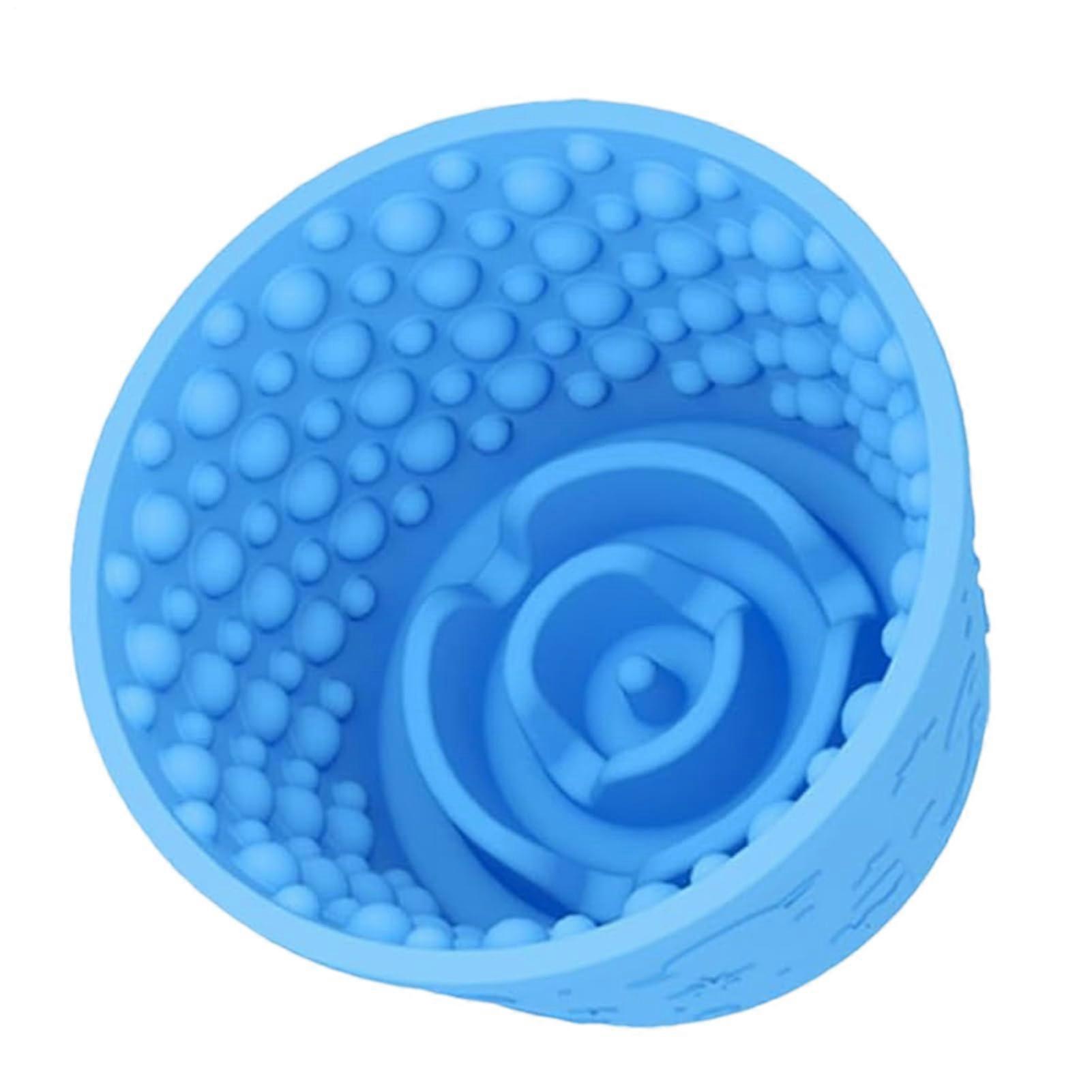 Slow feeder dog bowls: Interactive nonslip pet bowl for dogs and cats Slow feeding design for small, medium, and large breeds, solution