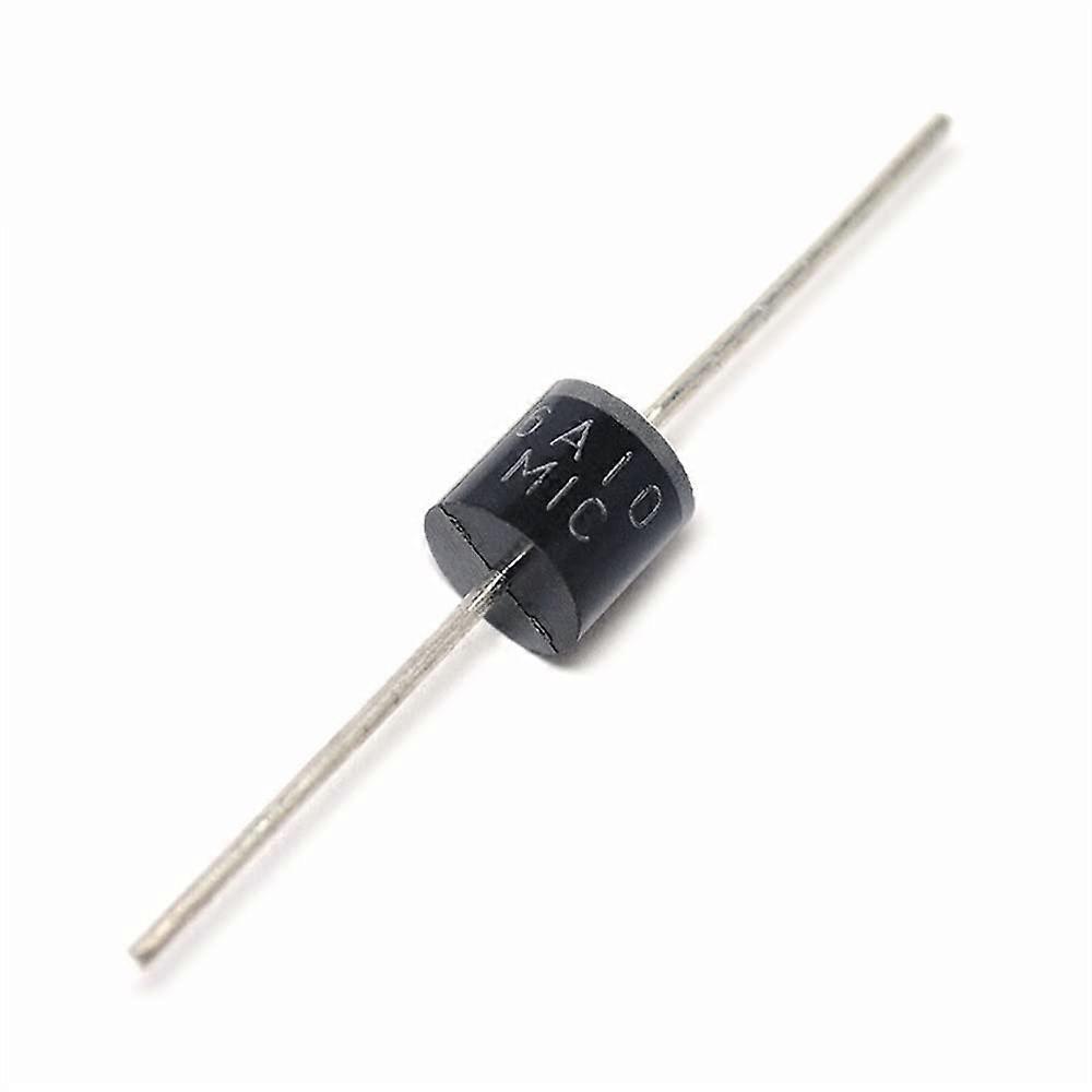 Rectifier Diode 6A 1000V R-6 6A10 for Power Supply Circuit - Pack of 20 High-Current Semiconductor Components