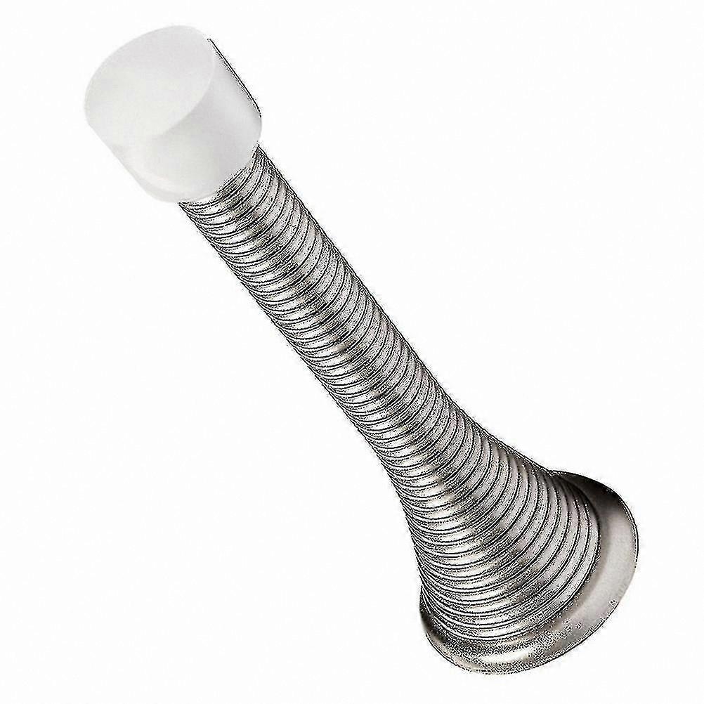 4 Pack Spring-Loaded Door Stoppers with Wall Protectors for Home Use
