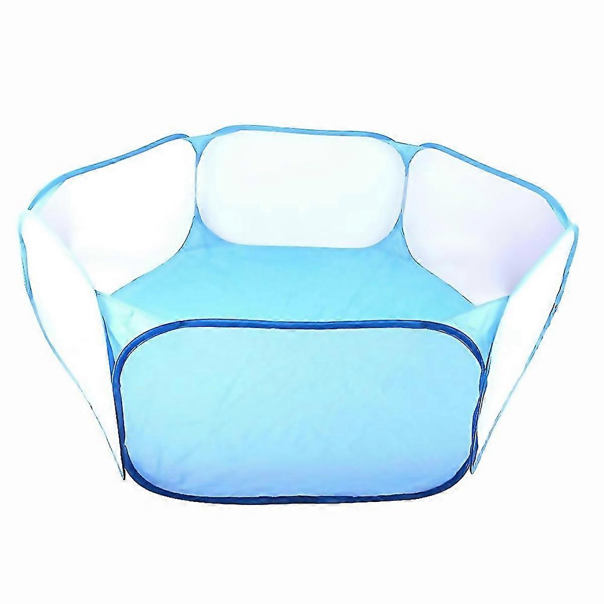 Para niños Juguetes de valla hexagonal Azul