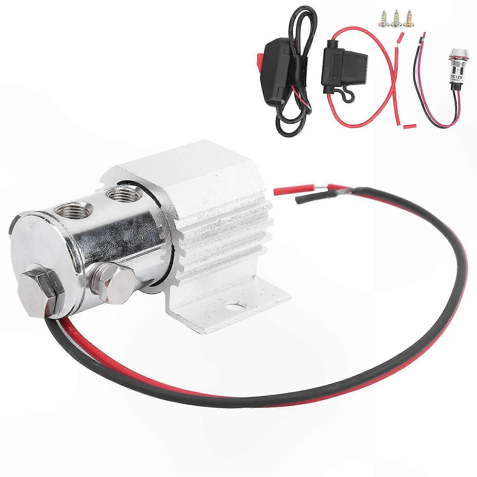 Universal Heavy Duty Brake Line Lock Kit for Roll Control and Hill Holder Applications, 1/8-27 NPT Silver