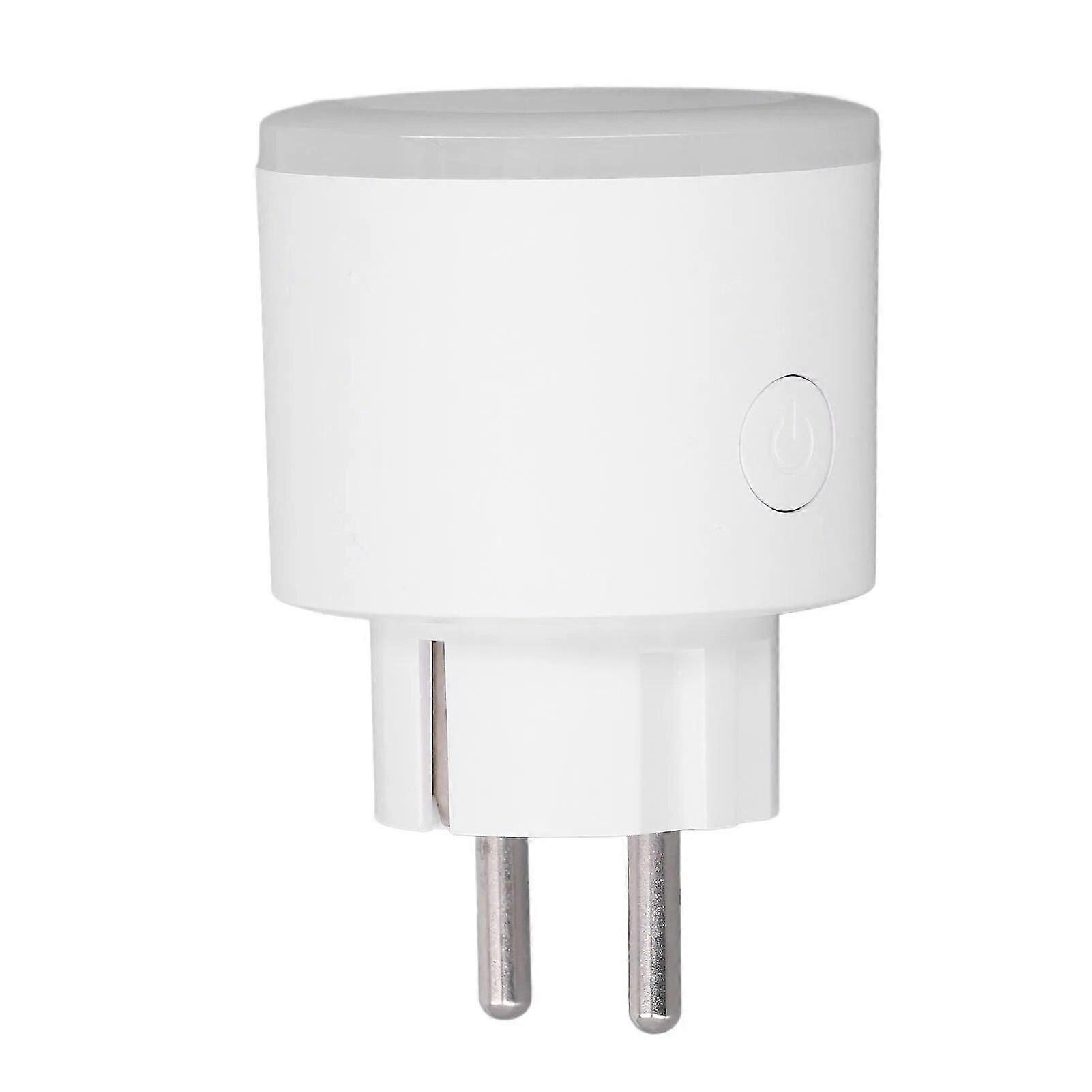 Smart Socket Intelligent Timing Plug LED Setting EU Standard 100-240V for Home Use~7533