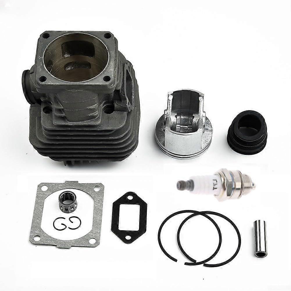 Chainsaw Cylinder Piston Set, 56mm Bore, Installation Replacement Parts, Compatible with MS660 066 MS640 MS650 Chainsaws, Piston Ring Set, Replacement