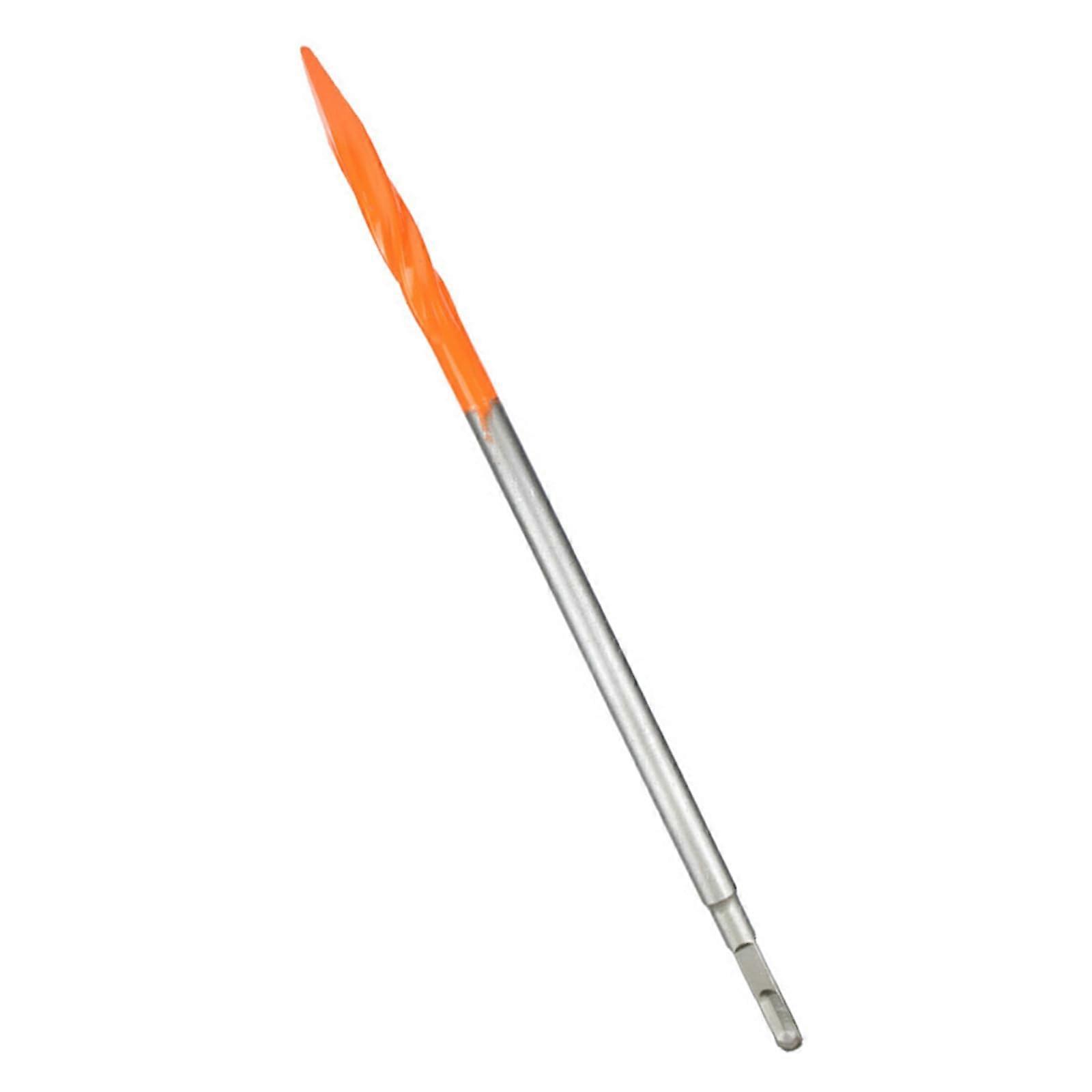 Rotary Hammer Chisel Type L - Heavy-Duty Masonry Concrete Flat Point Scraping Grooving Chisel For Rotary Hammers