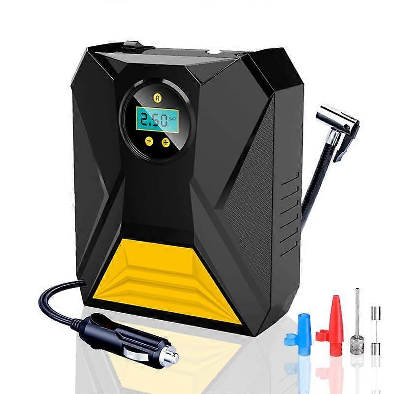 Tragbare Luftkompressor Elektrische Reifenfüllpumpe 12V 150PSI mit LCD-Display