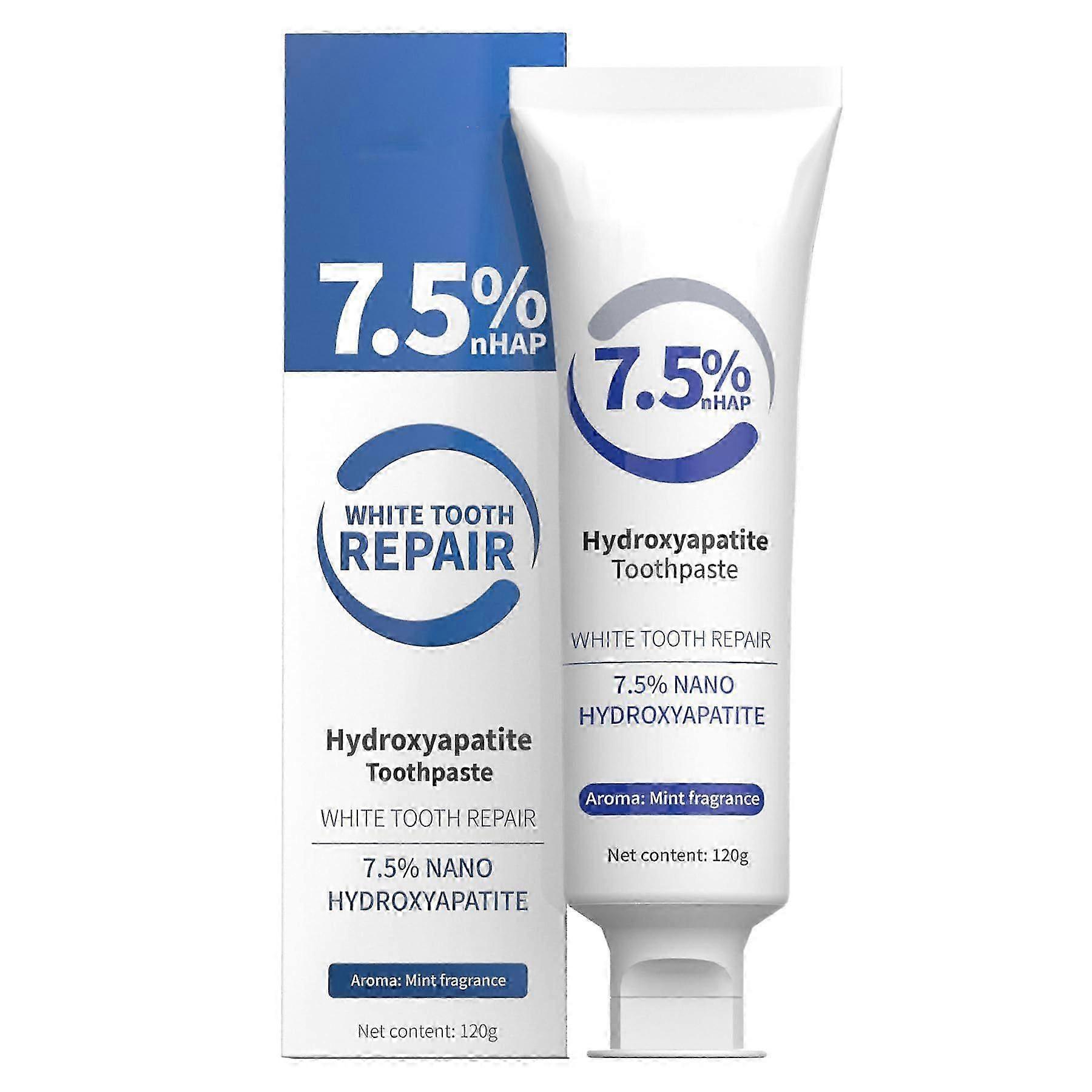 2025 Hydroxyapatite Toothpaste for Advanced Enamel Protection, Gentle and Effective Formula, Fluoride-Free Toothpaste for Sensitive Teeth