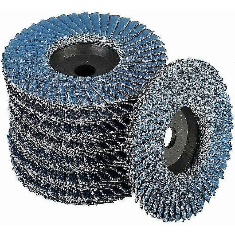 8 قطع 76 مم قرص صنفرة مصراع 40/60/80/120 شبكة للمعادن والخشب