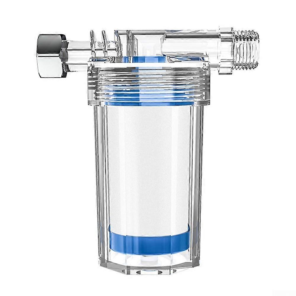 PP Cotton Shower Filter Strainer Purifies Shower Water, Universal Fit For Standard Shower Heads, Inline Filter
