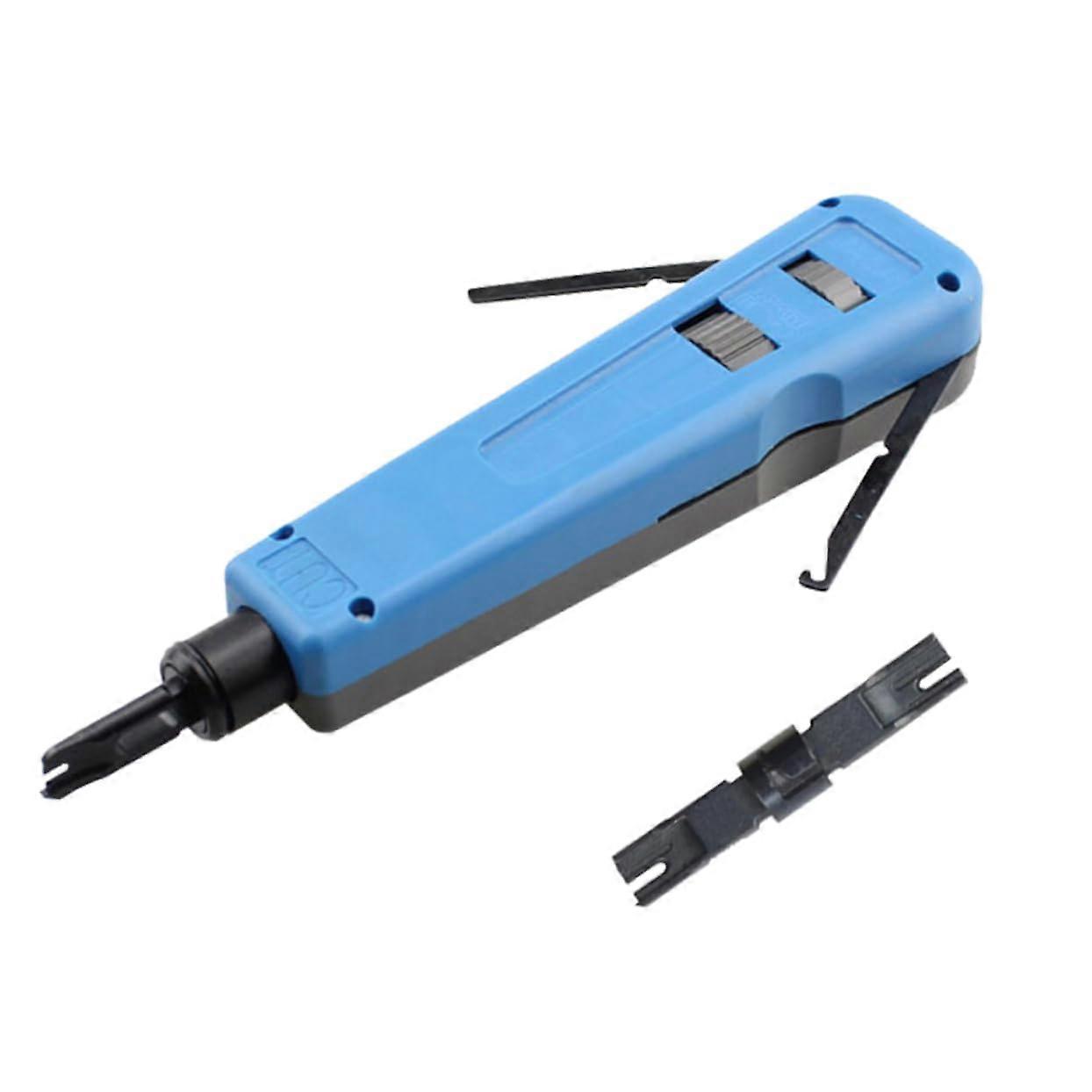 Adhesive Pliers Impact Tool Rainfall Network Punchdown Tool Cable Kit Crimping Tool Phone Punch Down Tool Hand Tool Web Tool Crimping Steel