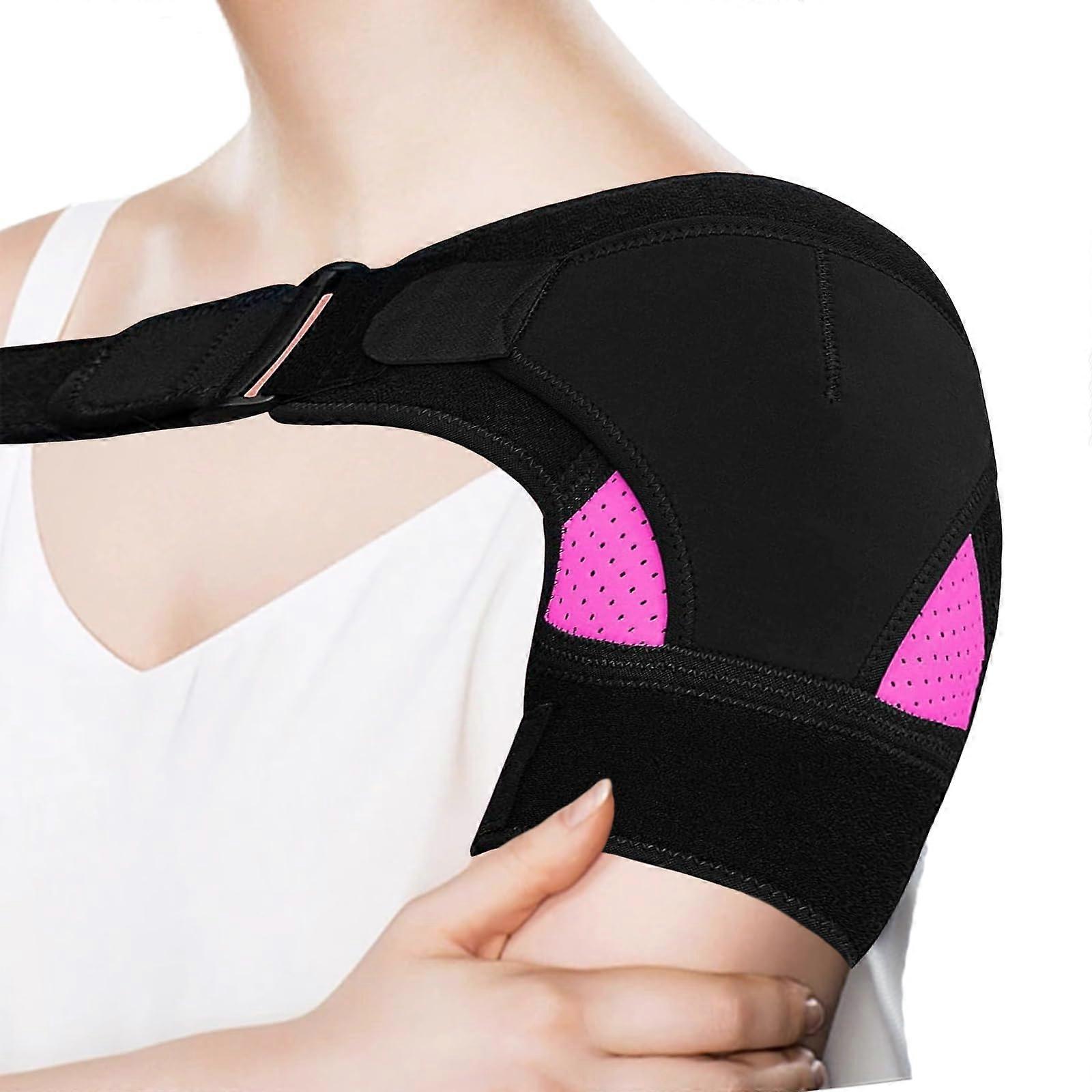 Shoulder Brace for Women and Men, Adjustable Rotator Cuff Support, Pain Relief for Left and Right Shoulder, Comfortable Fit