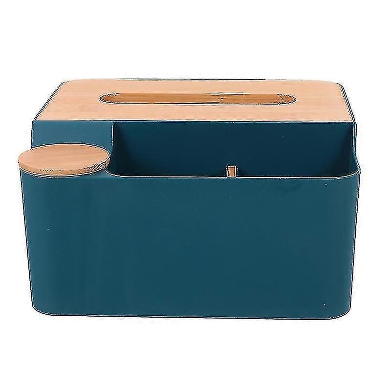 Timber and Plastic Storage Container for Home Organization