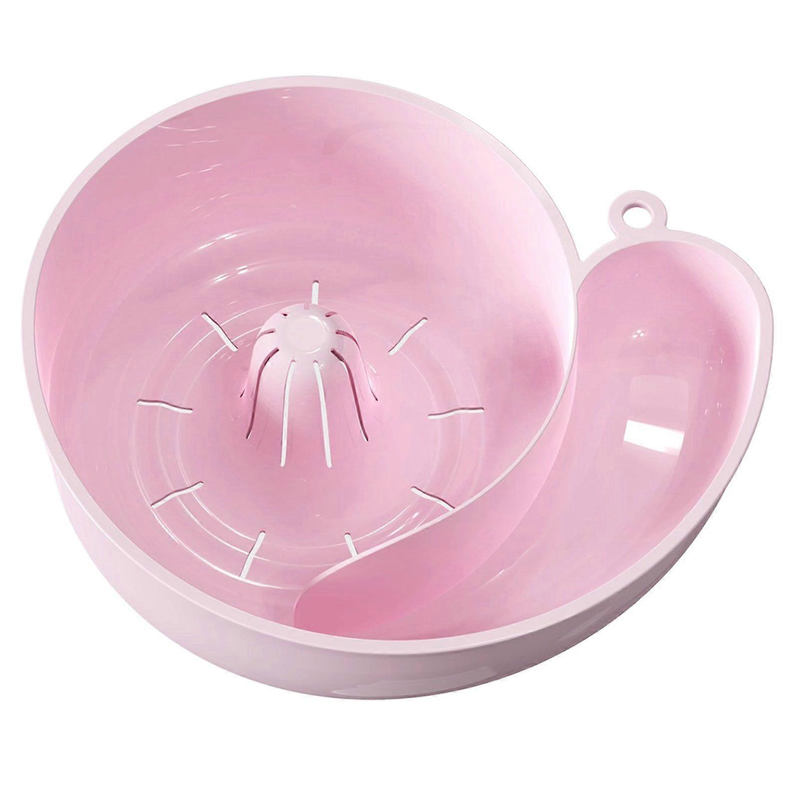 Vegetable Washing Basket Snail-Shaped Rotating Spinnings Cleaner for Salad Lettuce Multipurpose Food Strainer
