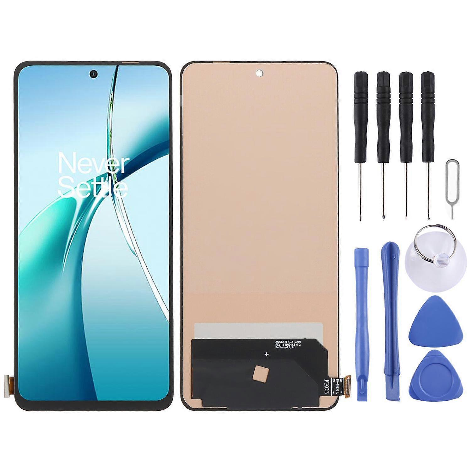 For OnePlus Nord CE4 Lite TFT LCD Screen with Digitizer Full Assembly, Not Supporting Fingerprint Identification