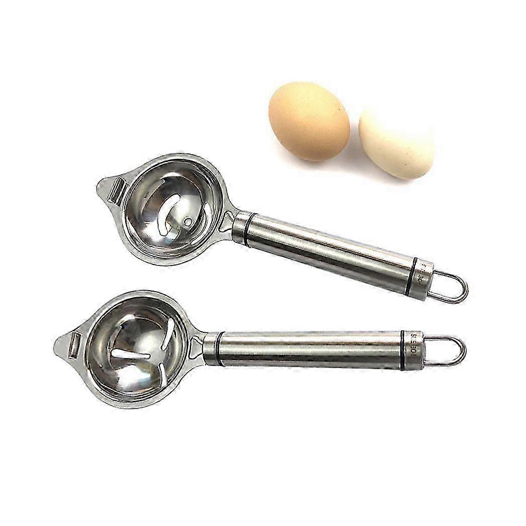 Egg White Separator Stainless Steel Tools Eggs Yolk Filter Gadgets Kitchen Accessories Separating Funnel Spoon Divider
