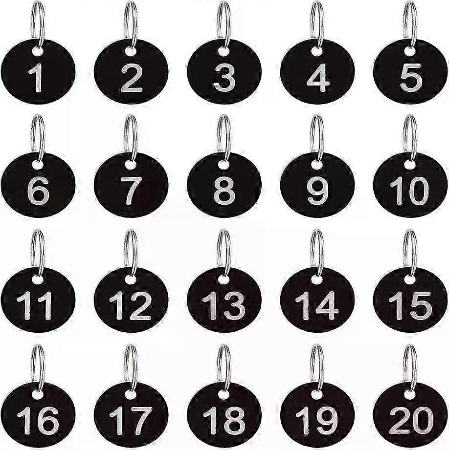 Aluminium Number Plate Number Tags Key Hand Circle Queue Number Plate
