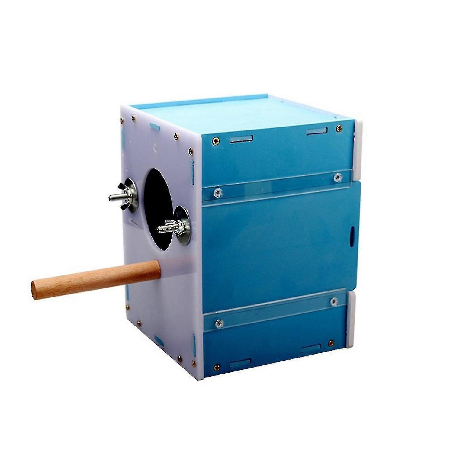 ZHOUBA Bird Breeding Box, Moisture-proof and Smell-less Parrot Nest for Lovebirds