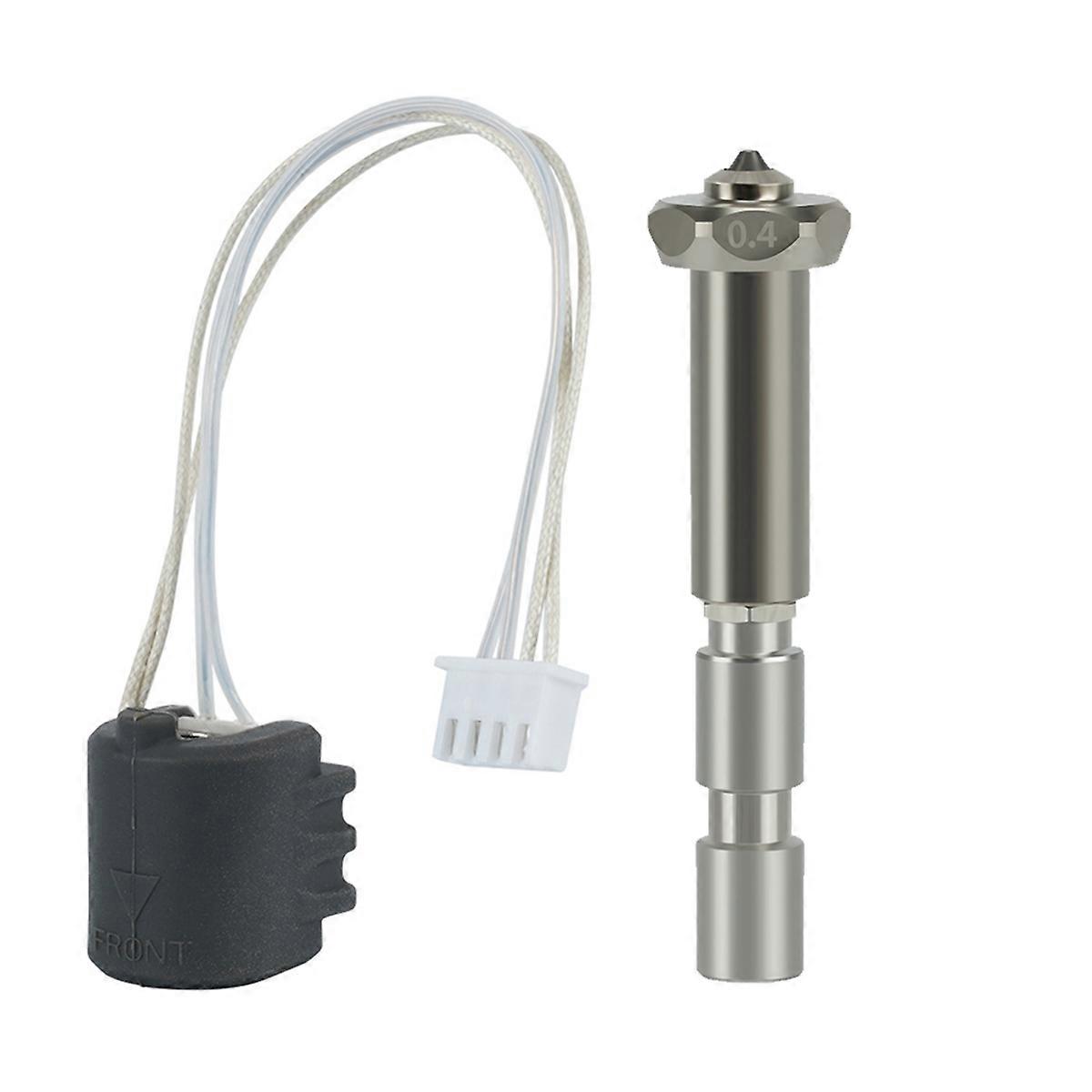 For Kobra3 Max Hotend Integrated Hardened Steel Nozzle 0.4mm