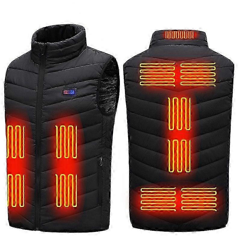 Smart heating vest, 11-zone dual-control USB heating vest
