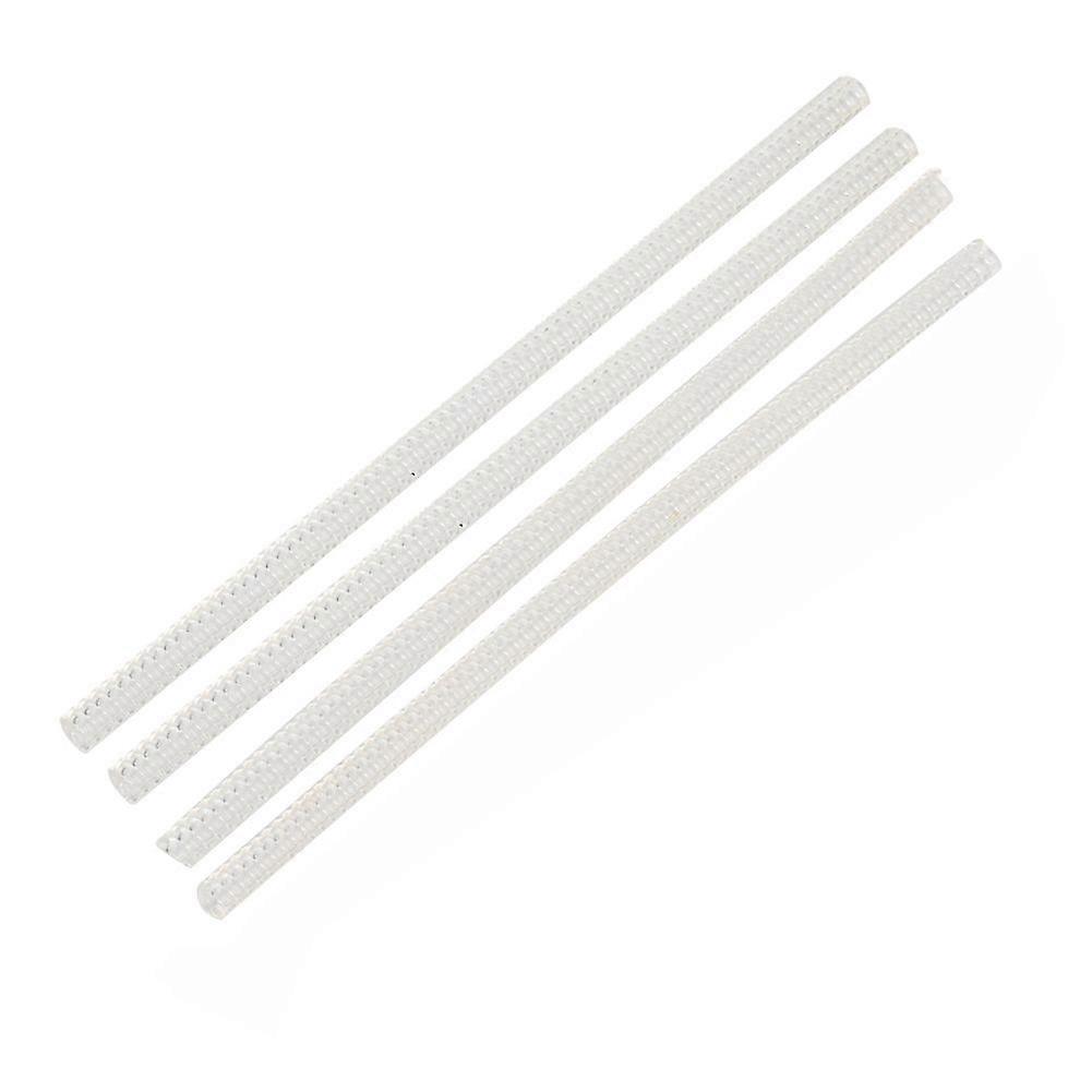 4pcs Plastic Transparent Ring Size Adjuster Guard Tightener Jewelry Resizing Tool (Large)