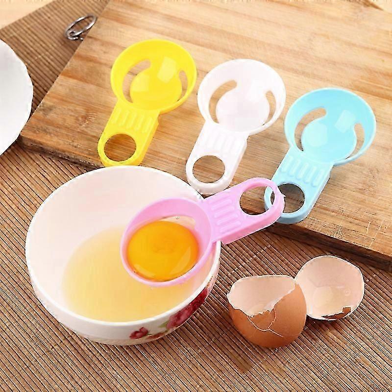 4-Pack Egg Separator Tool for Whites and Yolks, Kitchen Sifting Divider