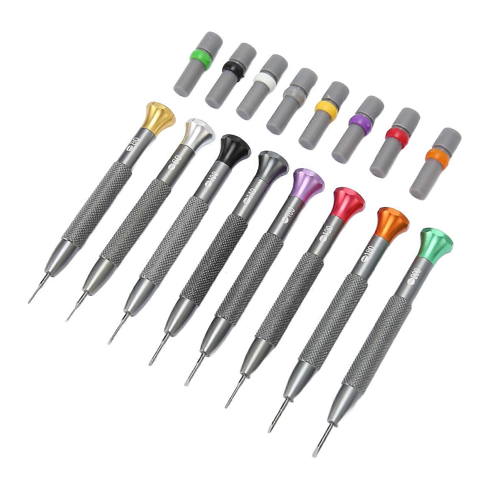 8 Pcs Watch Screwdriver Set 0.6-2mm Precision Repair Tool Kit