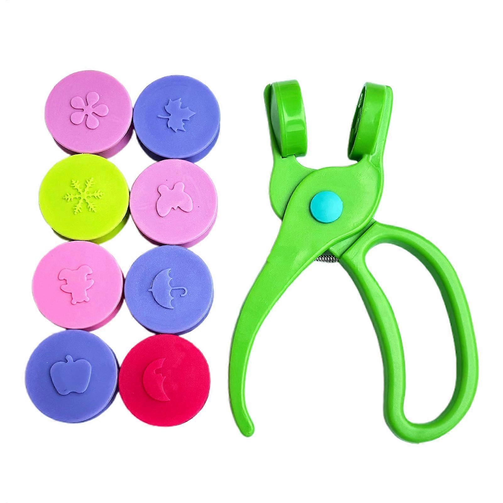 Paper Embosser Tool 8X Paper Puncher Embosser, Handheld Scrapbooking Embosser, Craft Paper Embosser