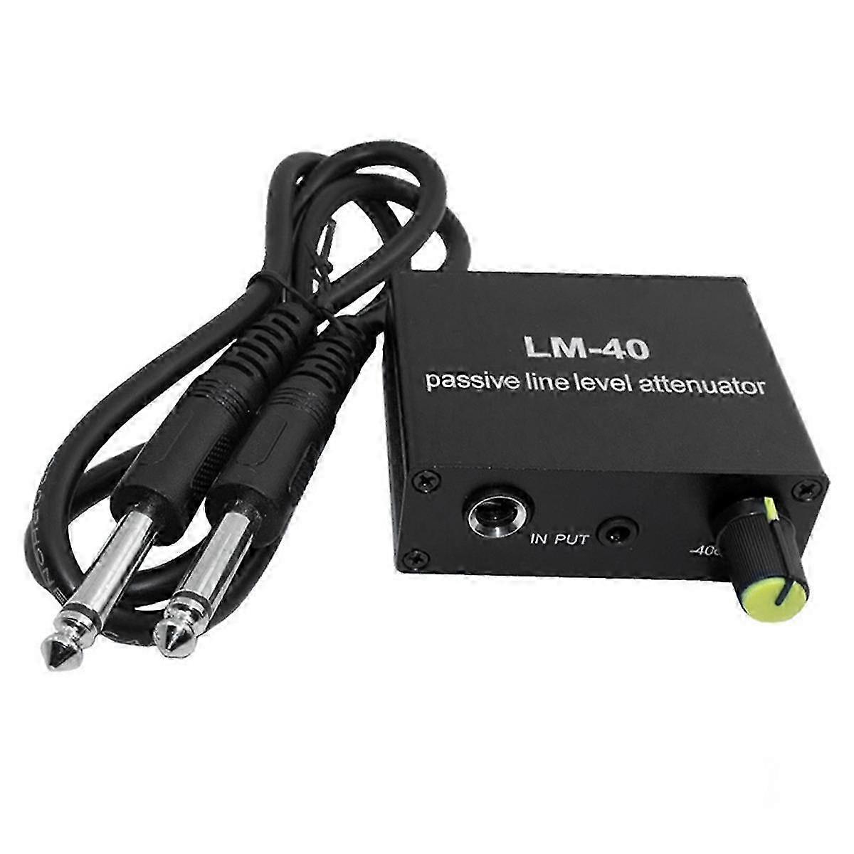 Passive Audio Attenuator for Line Output, Sound Card, Speaker & Microphone - High to Low Level Control