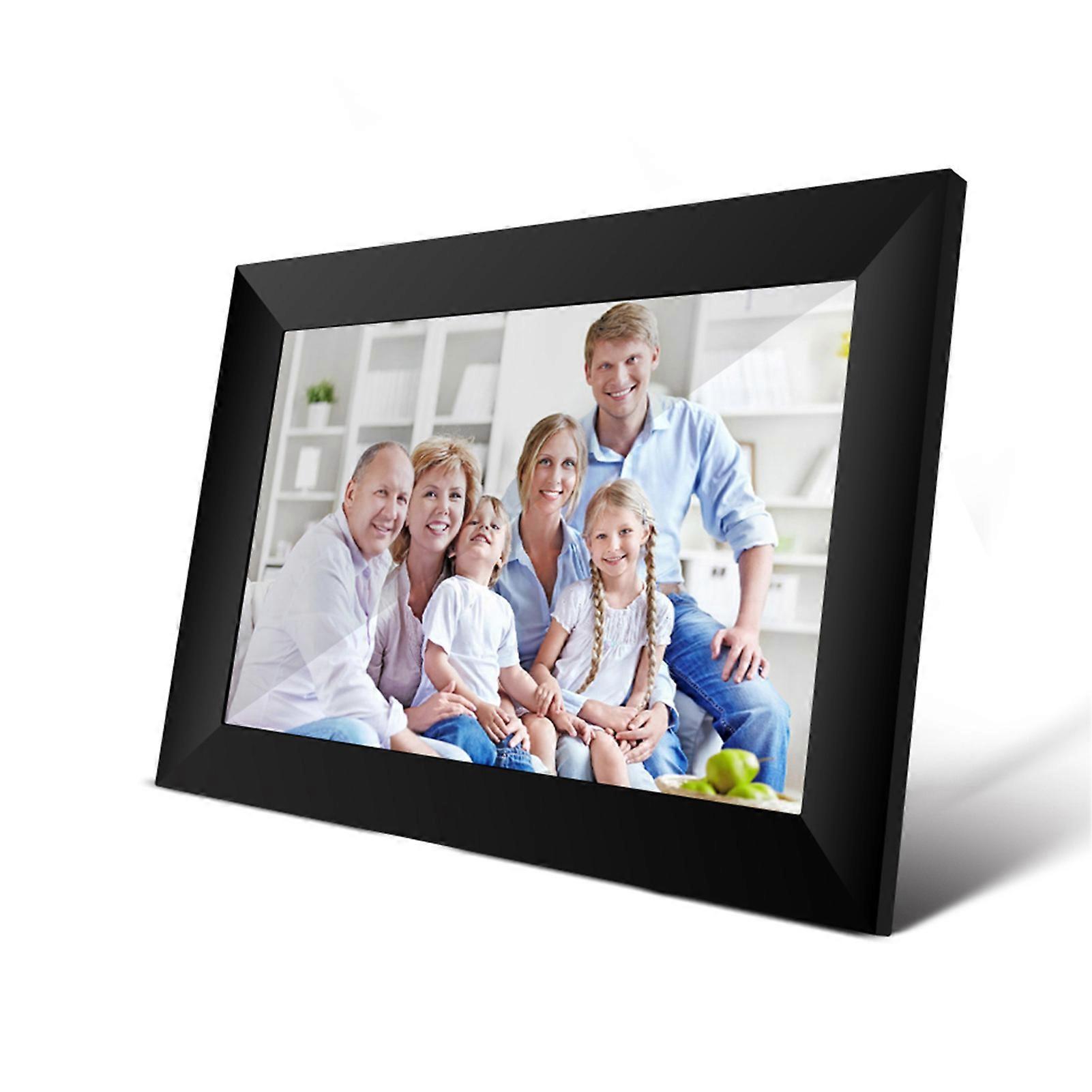 P100 WiFi Digital Picture Frame - 10.1" Touch Screen, 16GB Storage, APP Control, IPS Display