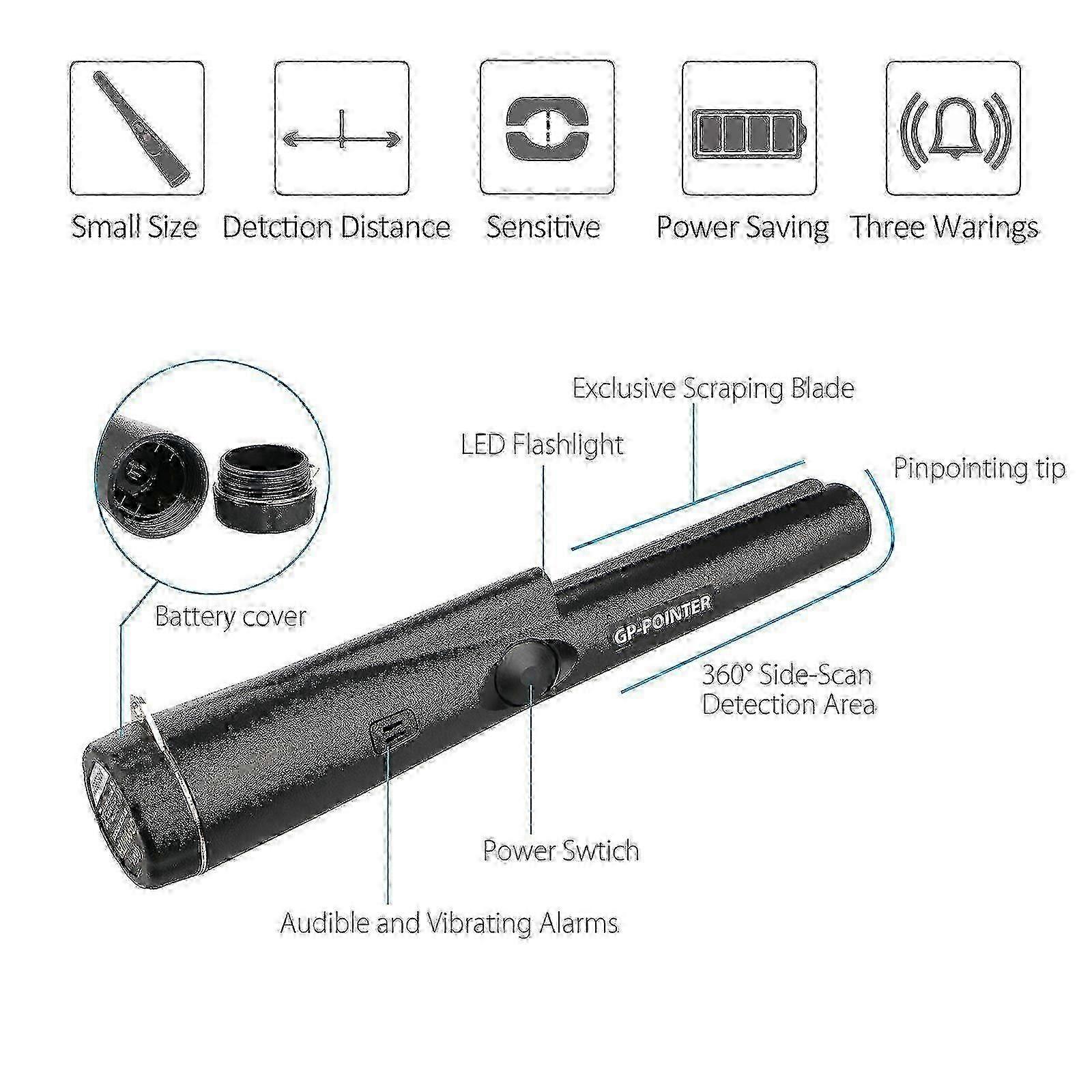 Metal Detector Gp Gold And Silver Detector