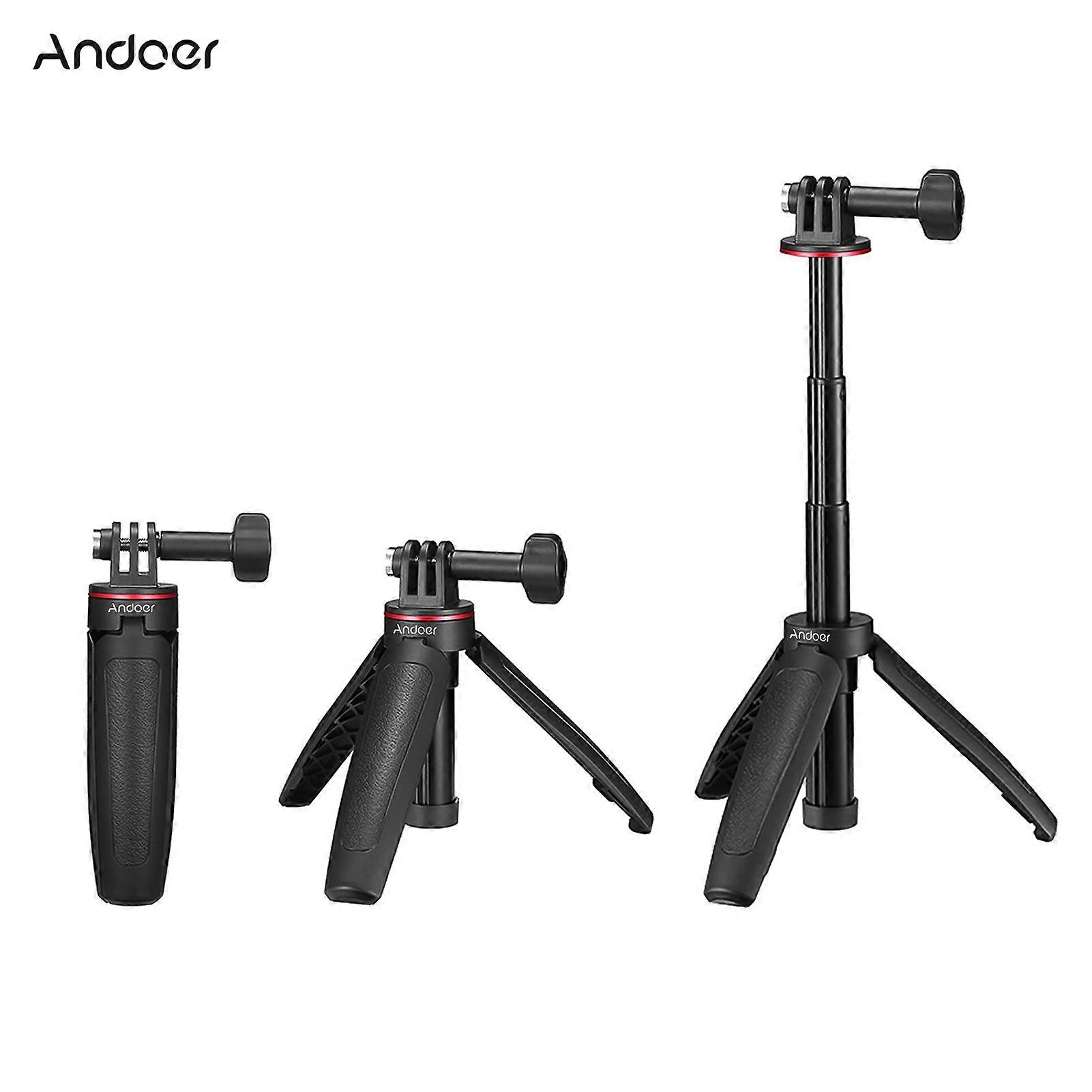 Andoer MT-09 Mini Extendable Tripod & Selfie Stick 25cm Compact