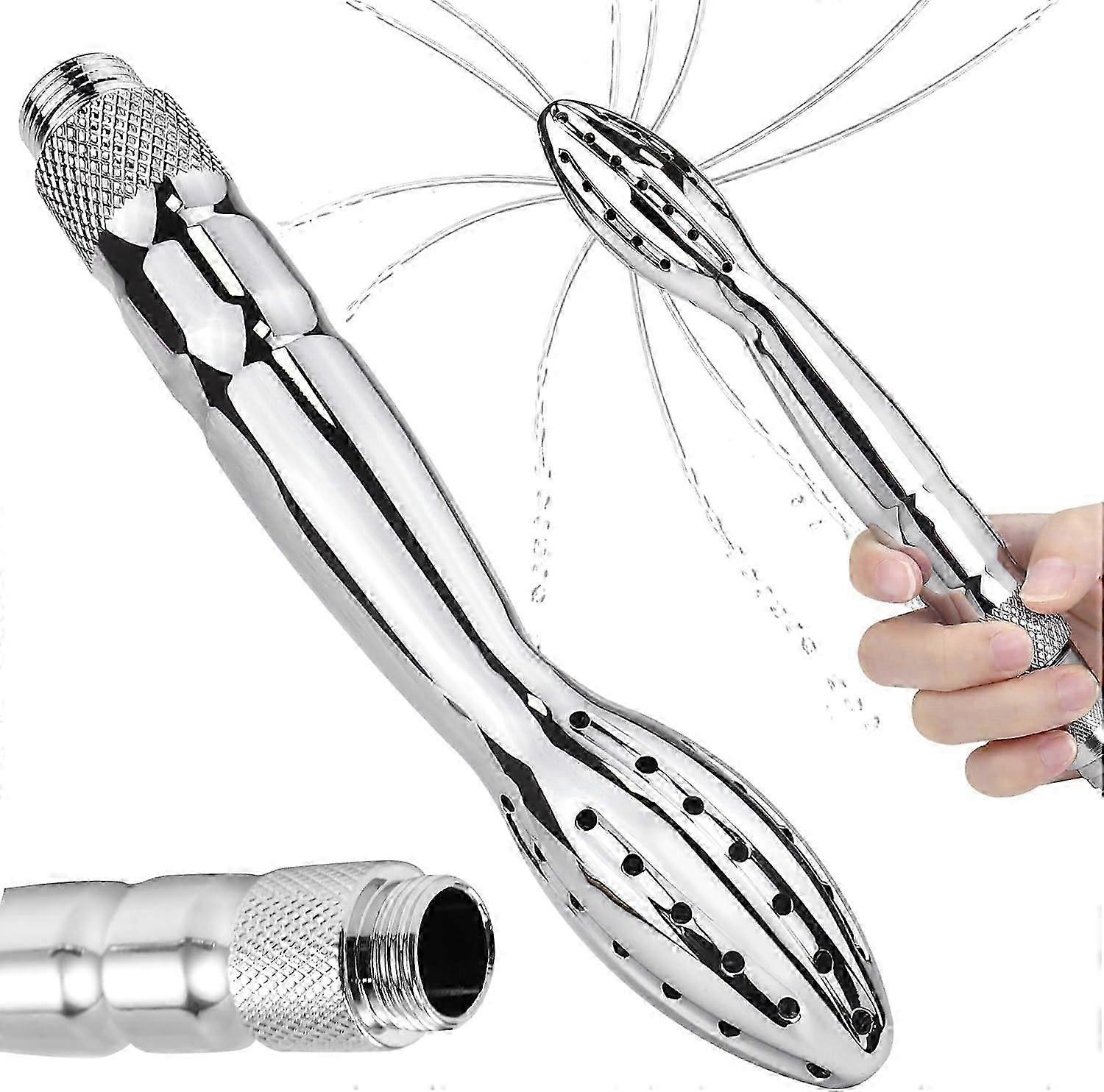 أطقم مرفقات دش فوهة دش دش معدني مع تصميم رذاذ مسامي + حقيبة حمل مخملية للرجال والنساء والرعاية الصحية -2025