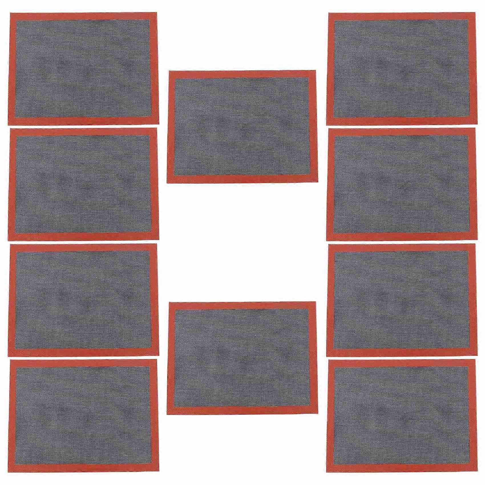 10X Perforated Silicone Baking Mat Non-Stick Baking Oven Sheet Liner for Cookie /Bread/ Macaroon/ Ki