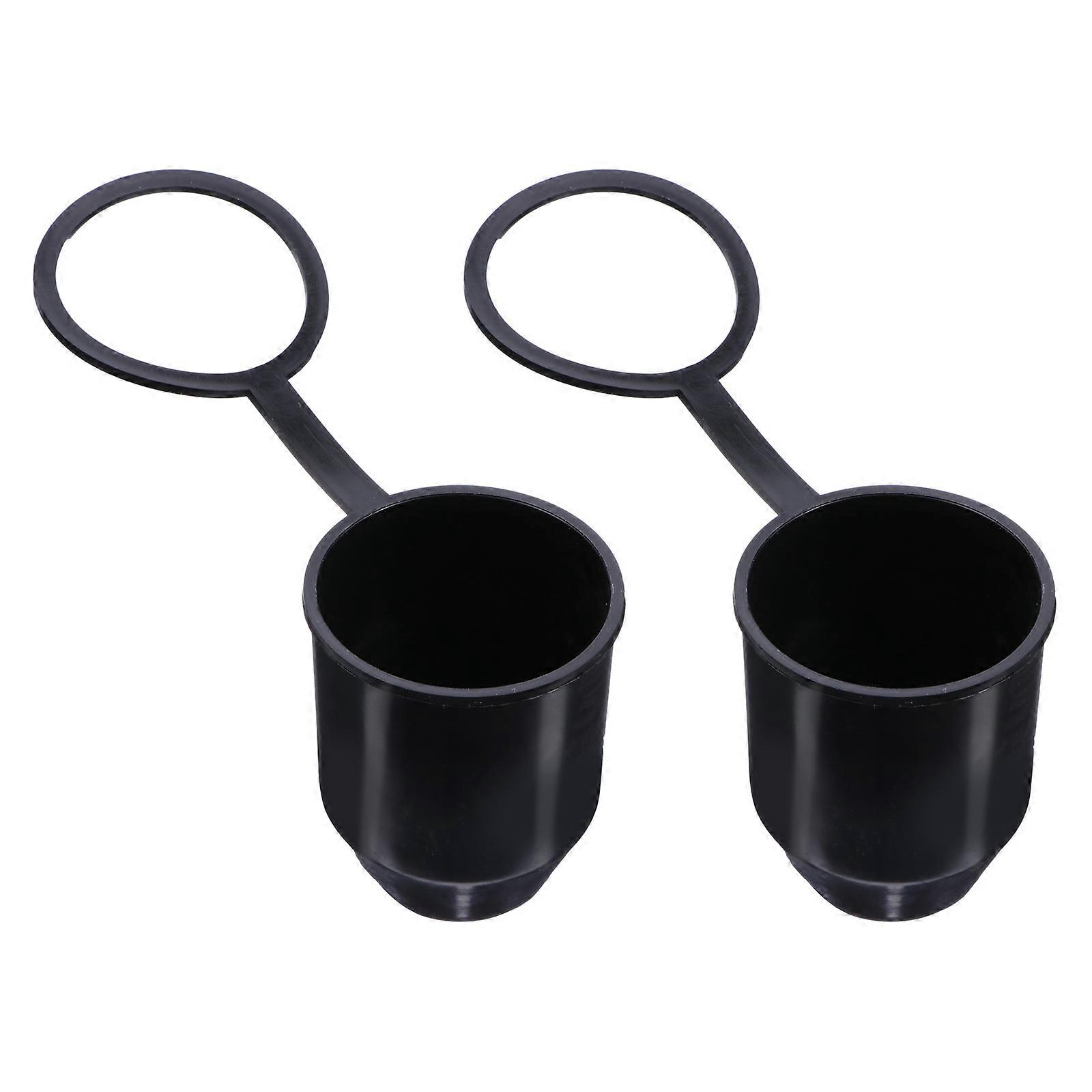 Truck Hitch Cover 2 Pack Protection For Trailer Users With Size 7x6cm Ideal For Storage And Transportation