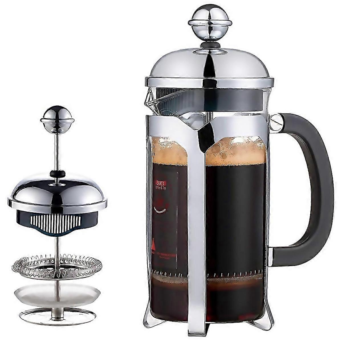 French Press Coffee Makerpress Systemheat Resistant Thickened Borosilicate Glassdurable