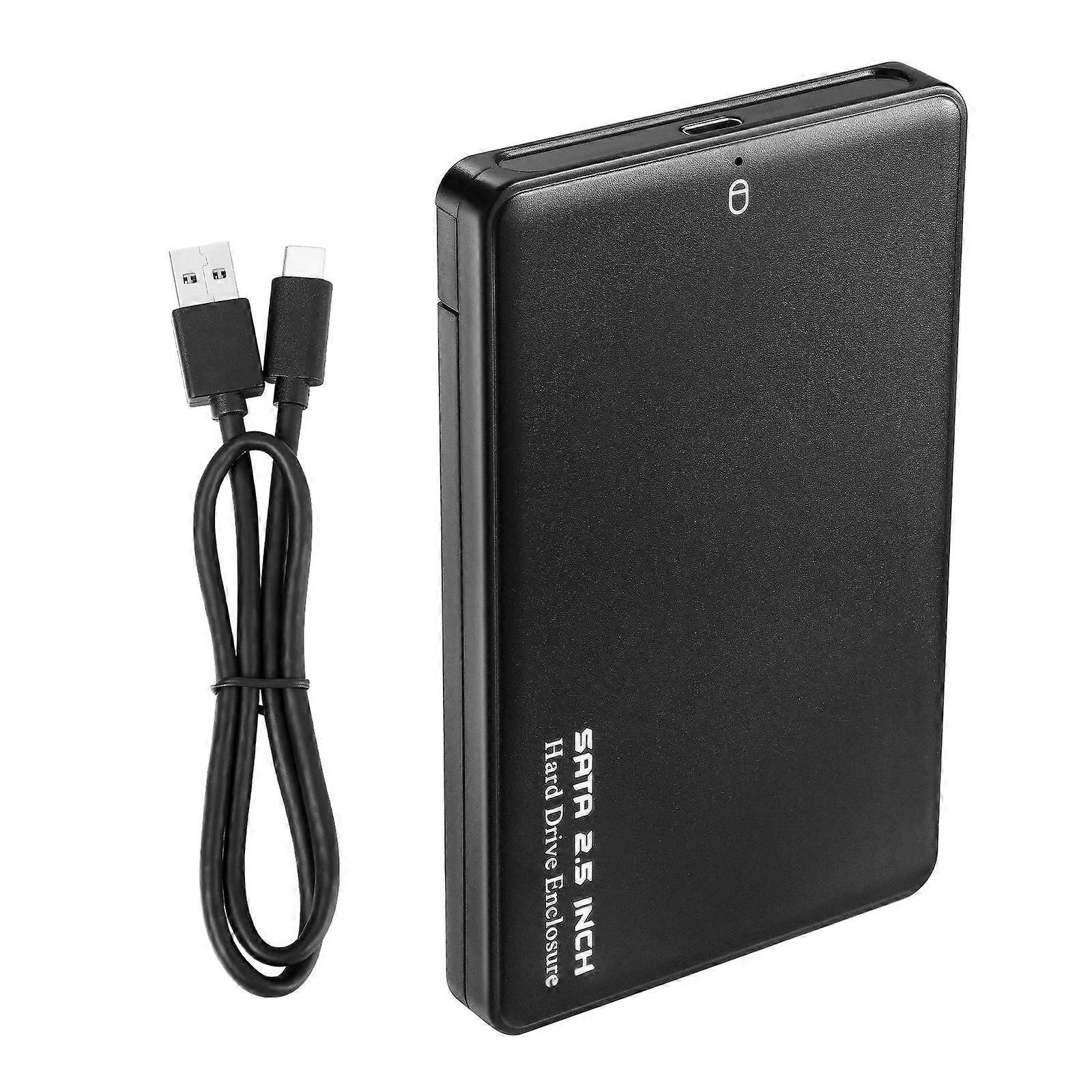Type- Drive Enclosure for Data Reading External Hard Drive Case