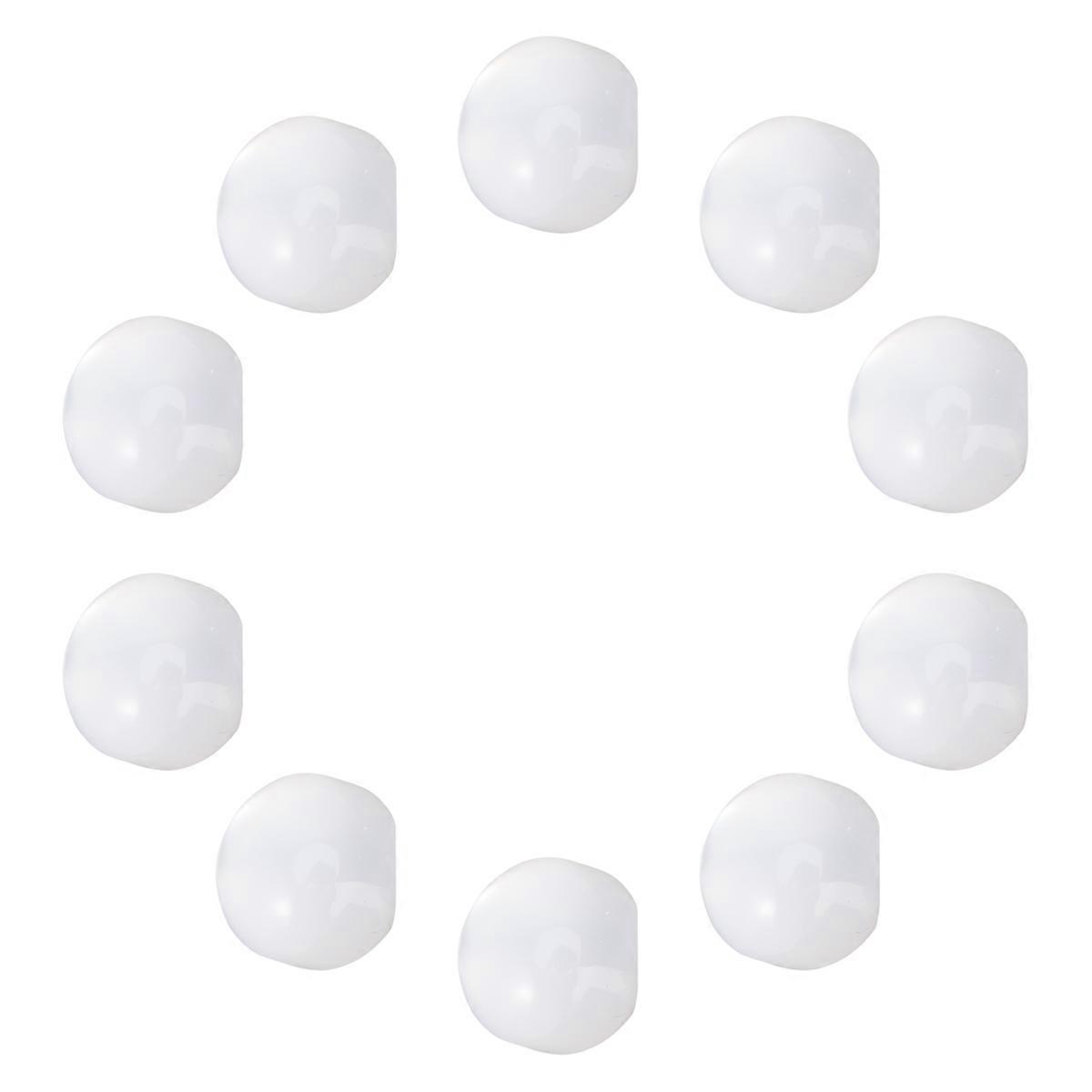 Circular Shirt Buckle Imitation Jade Buttons for DIY Crafts 20Pcs Set