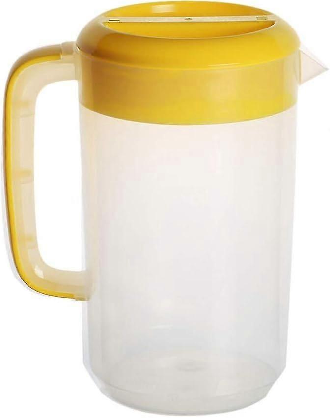 Suitable Large Plastic Pitcher with Lid 2500ml Mix Drinks Water Jug for Hot and Cold Lemonade Juice