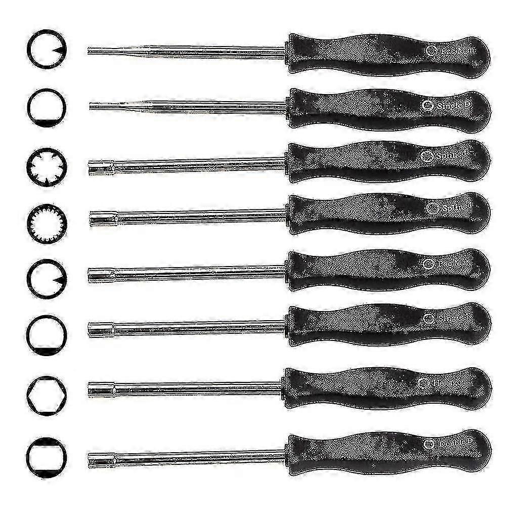 8-Piece Carburetor Adjustment Tool Set - Carburetor Screwdriver Kit