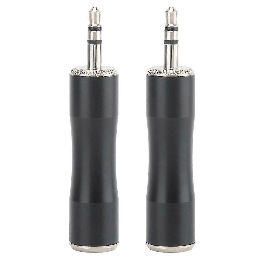 2PCS 3.5mm Male to Gold Plated Mini XLR 3pin Male Balanced Audio Adapter Connector