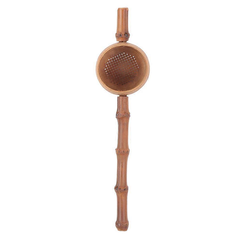 Tea Strainers Natural Bamboo Tea Filter Kitchen Gadget for Tea(Holes in Bamboo Pole)