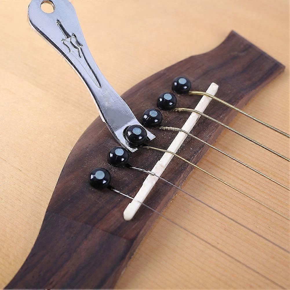 Welling Acoustic Folk Guitar Strings Nail Peg Pulling Puller Bridge Pin Remover Tool