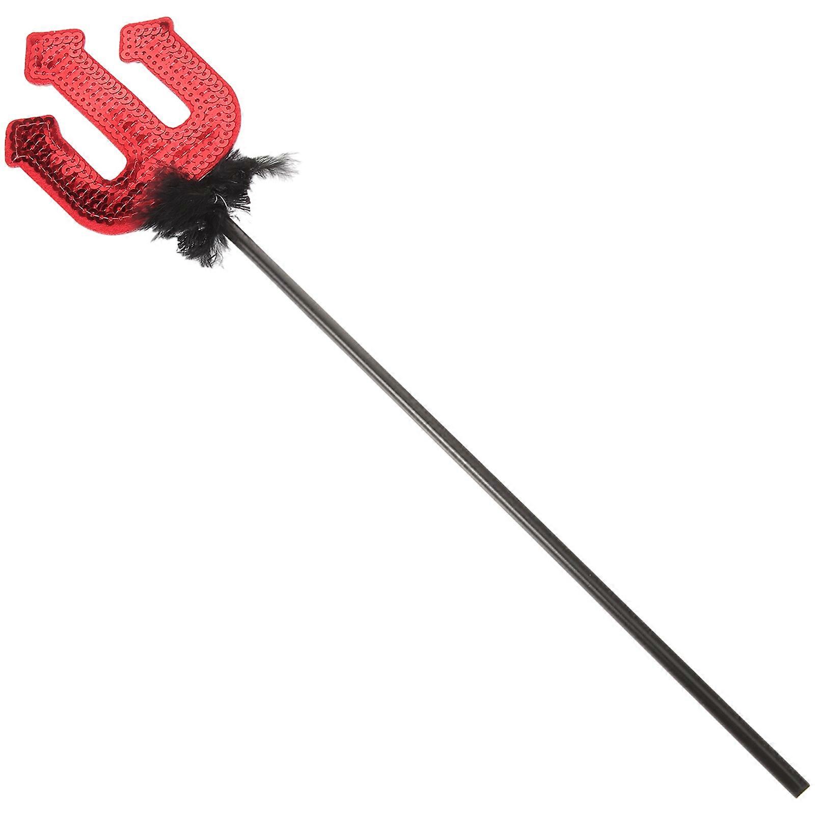 Halloween Prop Fork for Costume Party 2Pcs Plastic Fork